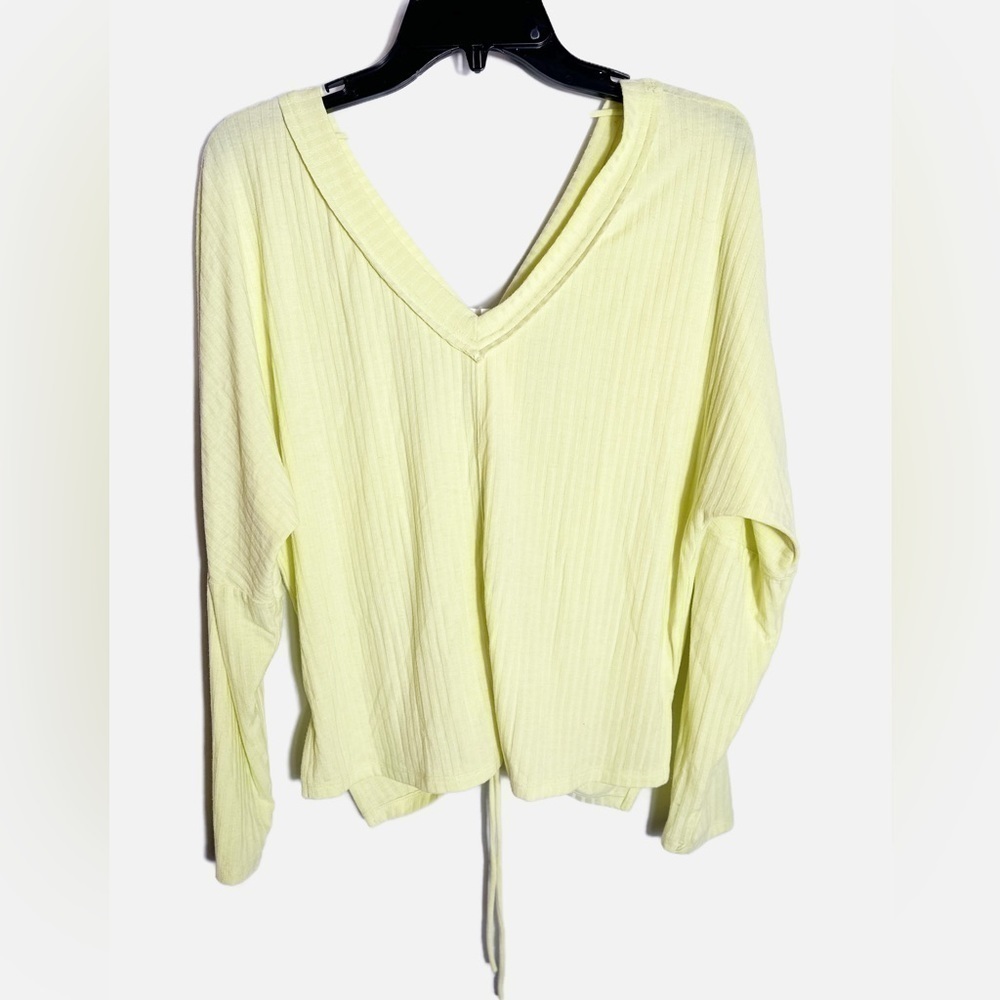 NWT Sophie Rue Long Sleeve Lime Green Shirt